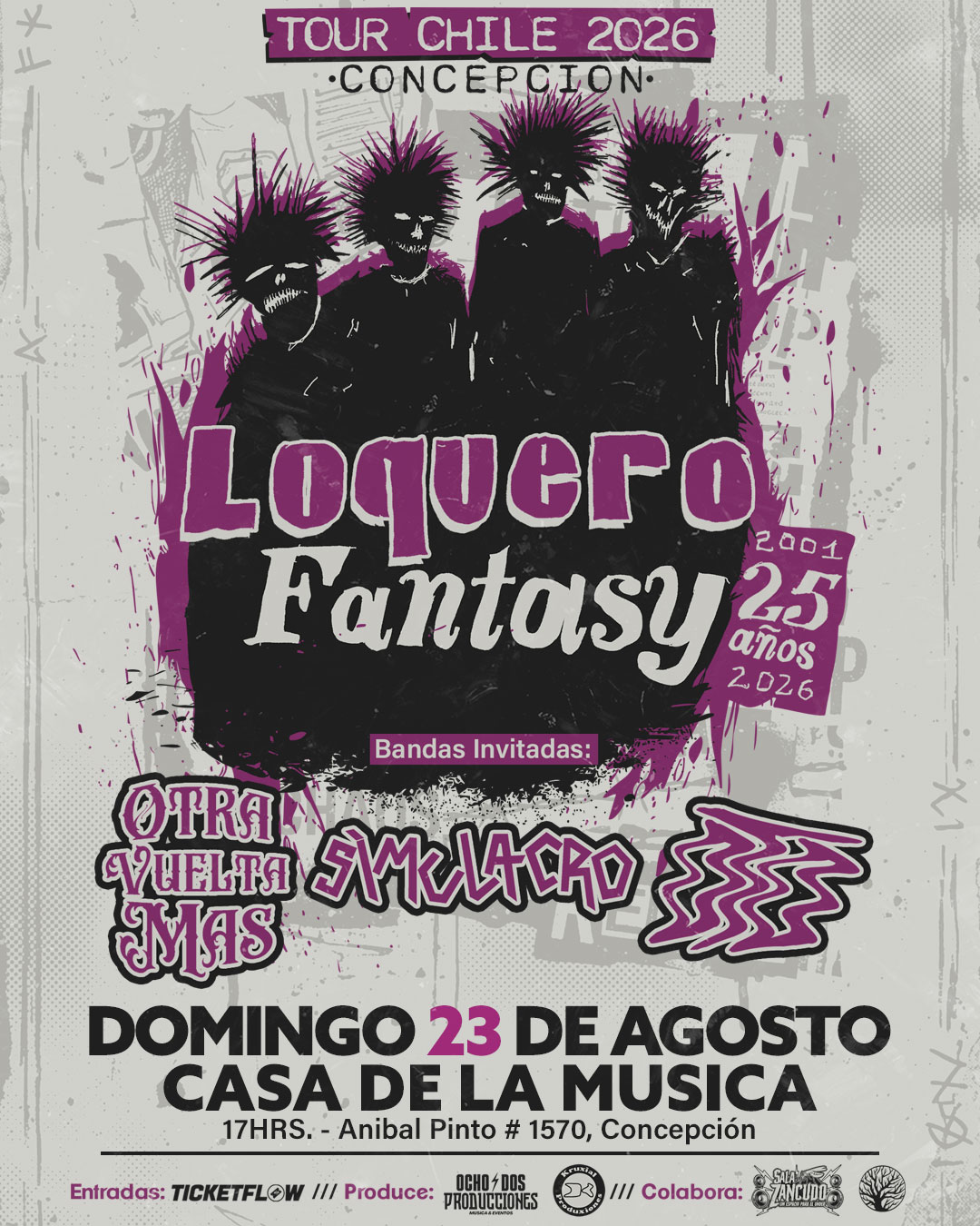 Loquero vuelve a Chile para celebrar los 25 años de ''Fantasy''